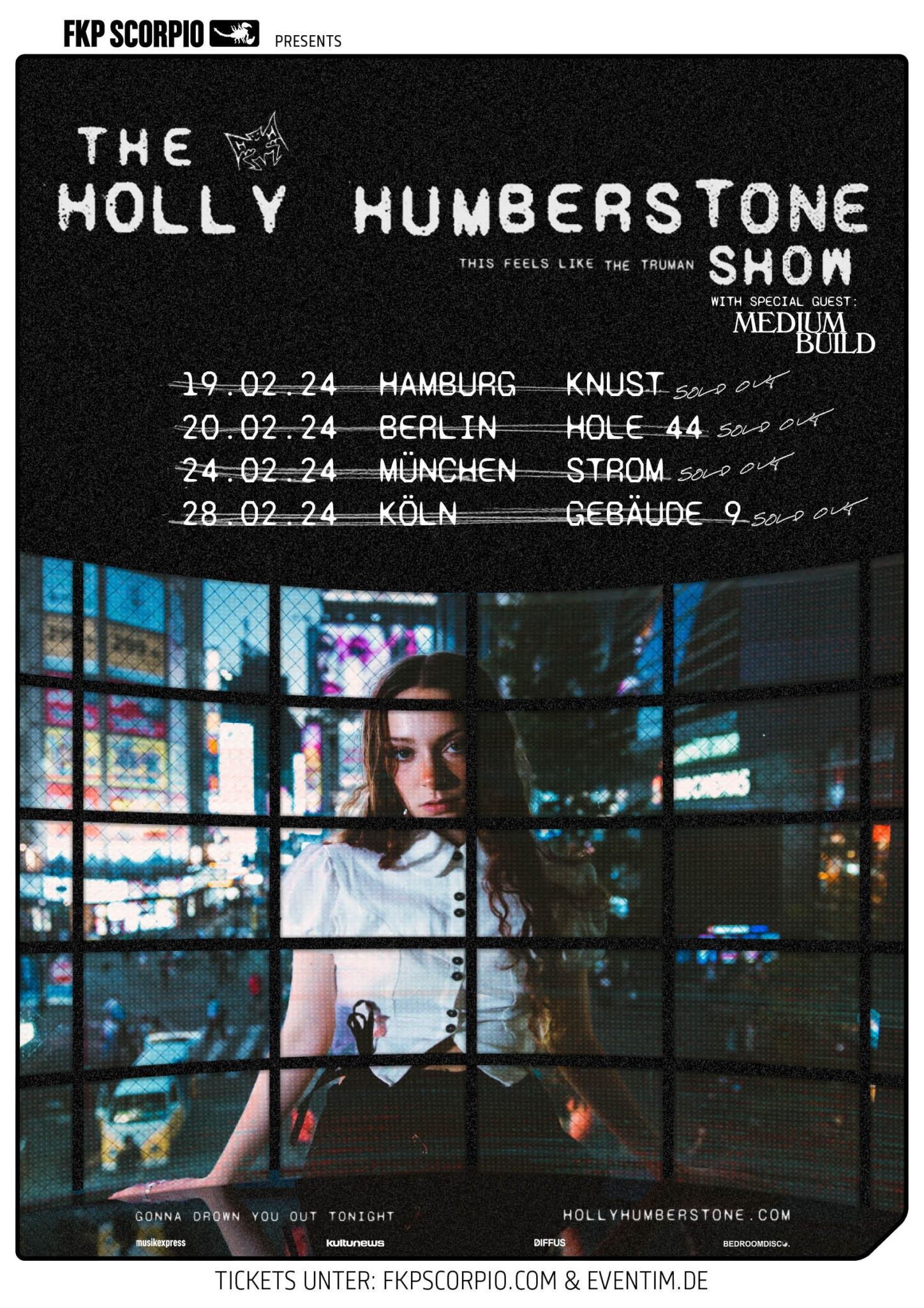 HOLLY HUMBERSTONE – Ticket-Verlosung – BEDROOMDISCO